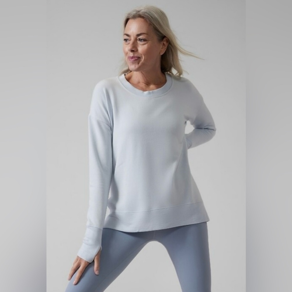 Athleta coaster luxe recover sweatshirt